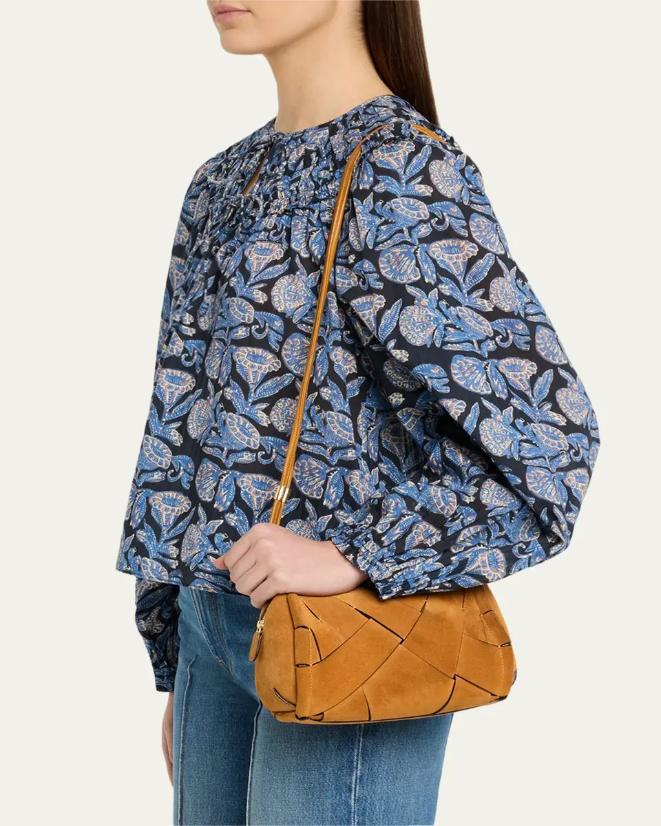 Ulla Johnson Charlotte Woven Suede Camera Bag | Thumbnail 2 Ulla Johnson Charlotte Woven Suede Camera Bag | Thumbnail 2
