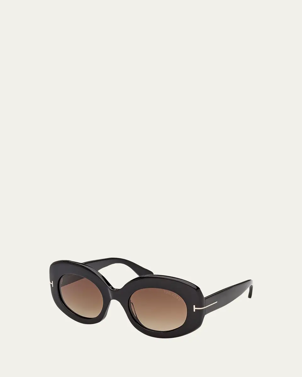 Tom Ford Claudette 51MM Oval Sunglasses | Thumbnail 2 Tom Ford Claudette 51MM Oval Sunglasses | Thumbnail 2