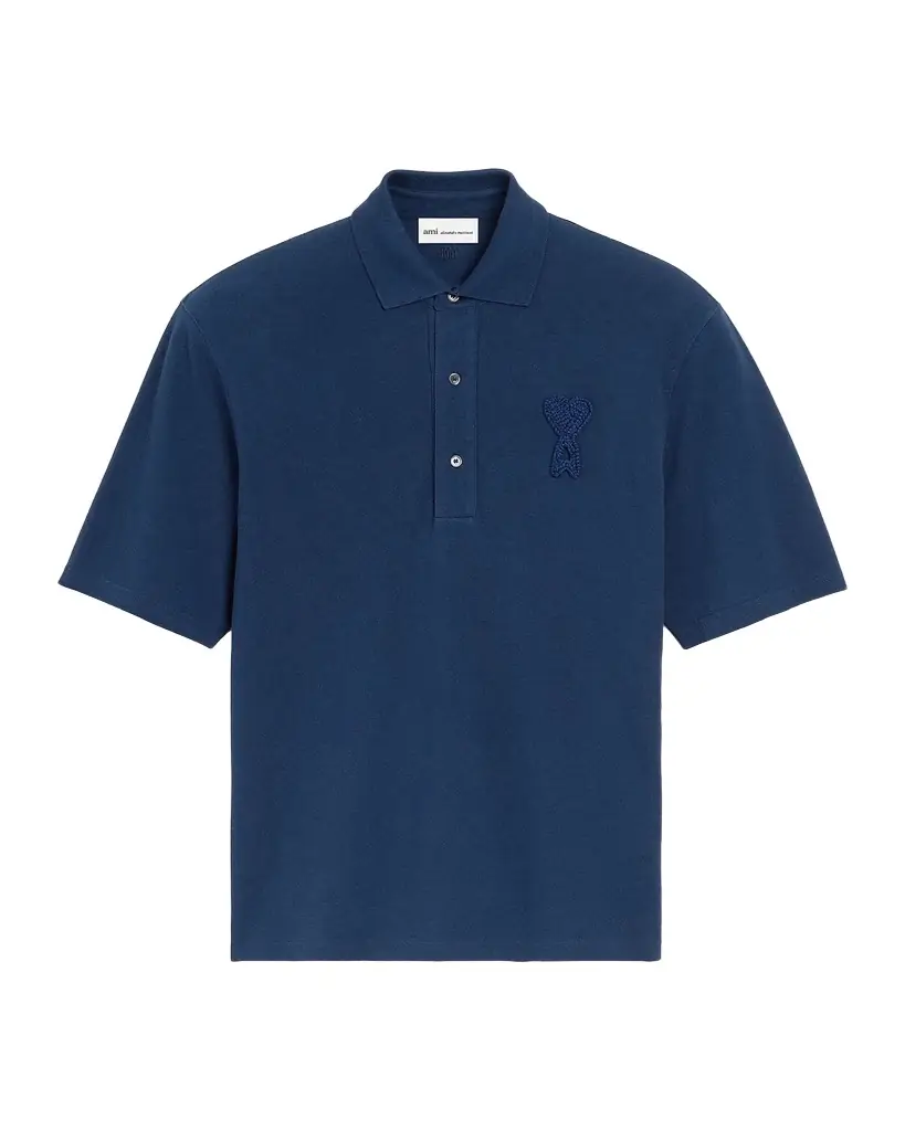 Ami de Coeur Relaxed Polo Shirt