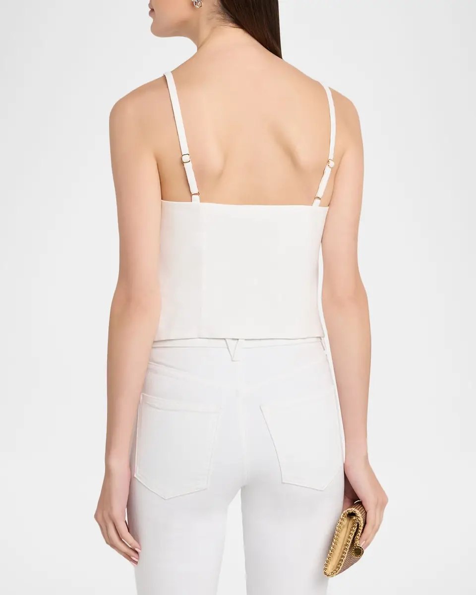 ALICE + OLIVIA Kelcey Sleeveless Button-Front Top | Thumbnail 2 ALICE + OLIVIA Kelcey Sleeveless Button-Front Top | Thumbnail 2