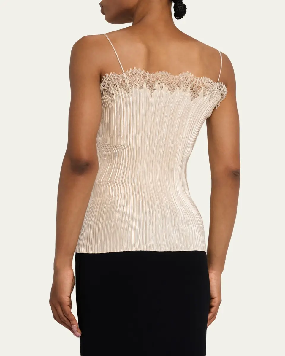 FForme Jimena Metallic Pleated Cami | Thumbnail 7 FForme Jimena Metallic Pleated Cami | Thumbnail 7