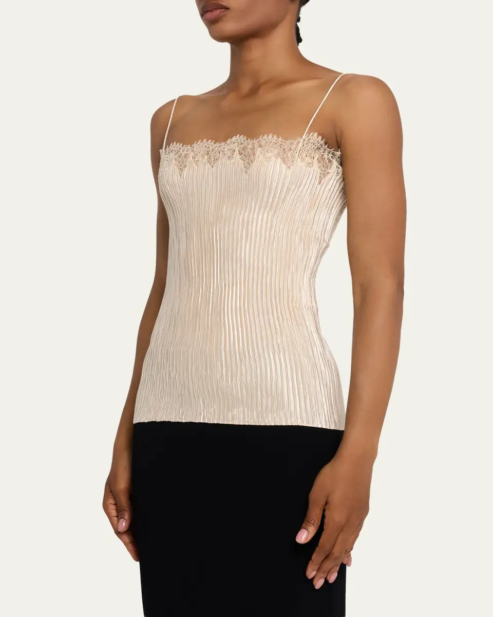 FForme Jimena Metallic Pleated Cami | Thumbnail 8 FForme Jimena Metallic Pleated Cami | Thumbnail 8