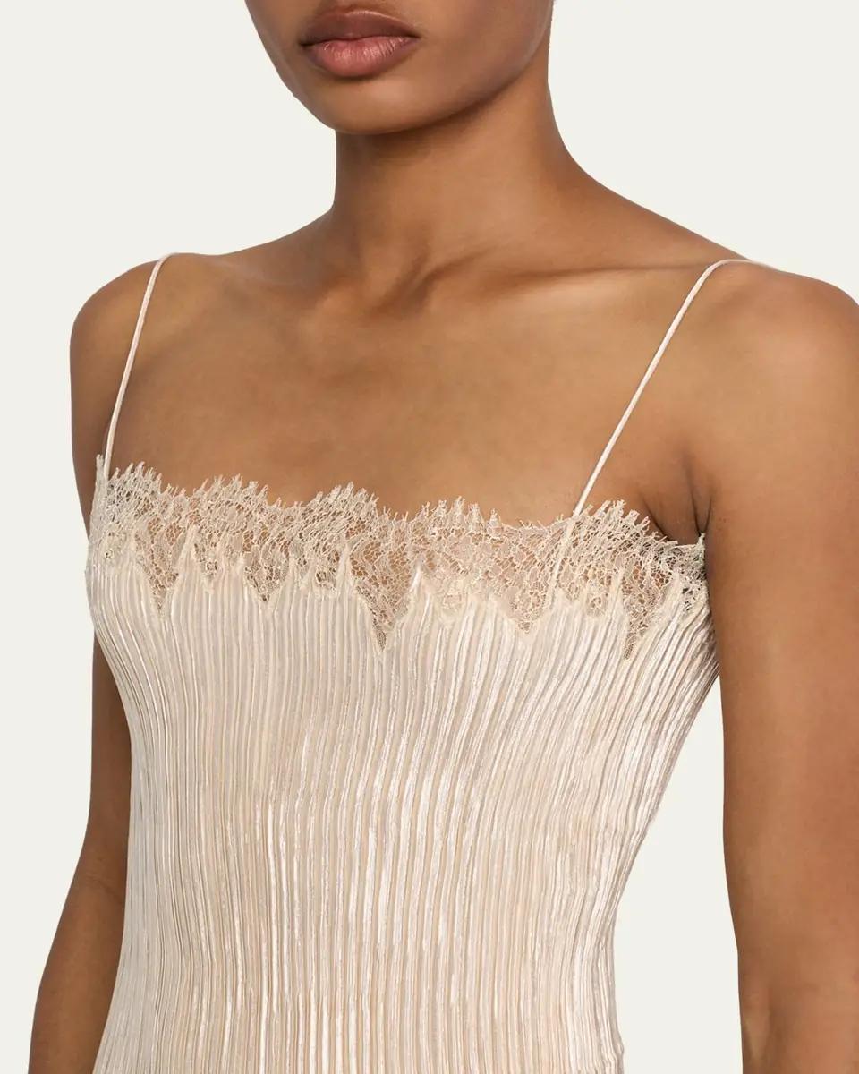 FForme Jimena Metallic Pleated Cami | Thumbnail 9 FForme Jimena Metallic Pleated Cami | Thumbnail 9