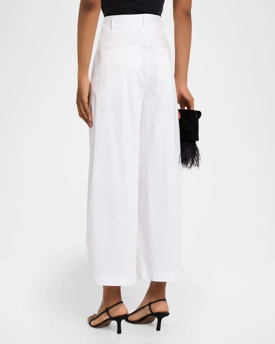 Altuzarra Wilson Double-Pleated Wide-Leg Ankle Pants | Thumbnail 3 Altuzarra Wilson Double-Pleated Wide-Leg Ankle Pants | Thumbnail 3