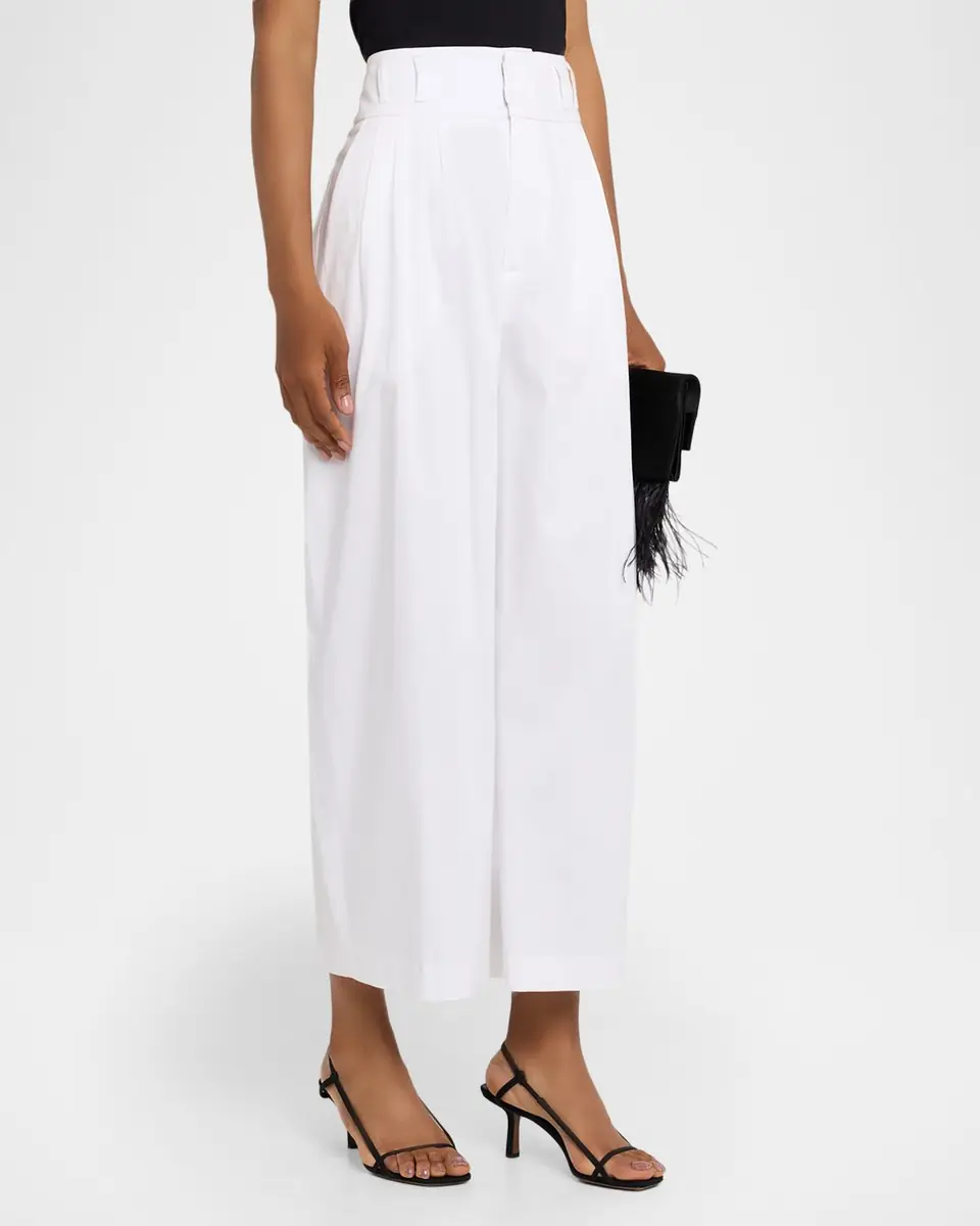 Altuzarra Wilson Double-Pleated Wide-Leg Ankle Pants | Thumbnail 4 Altuzarra Wilson Double-Pleated Wide-Leg Ankle Pants | Thumbnail 4