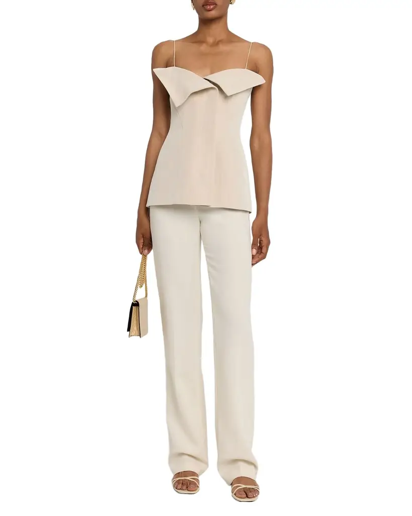 FForme Eilwen Tailored Linen-Blend Sleeveless Top | Image 1 FForme Eilwen Tailored Linen-Blend Sleeveless Top | Image 1