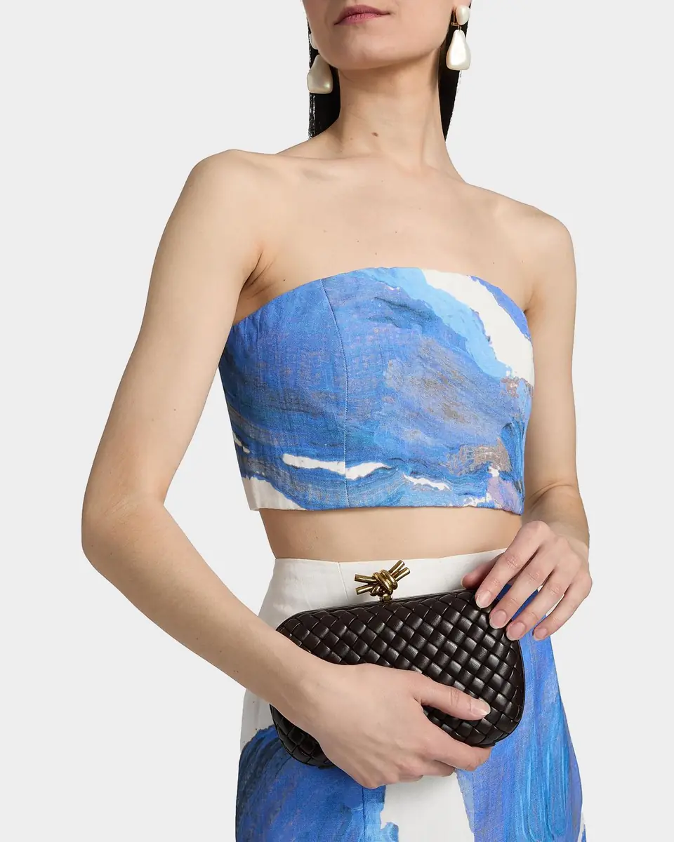 Significant Other Rumi Strapless Floral Crop Top | Thumbnail 5
