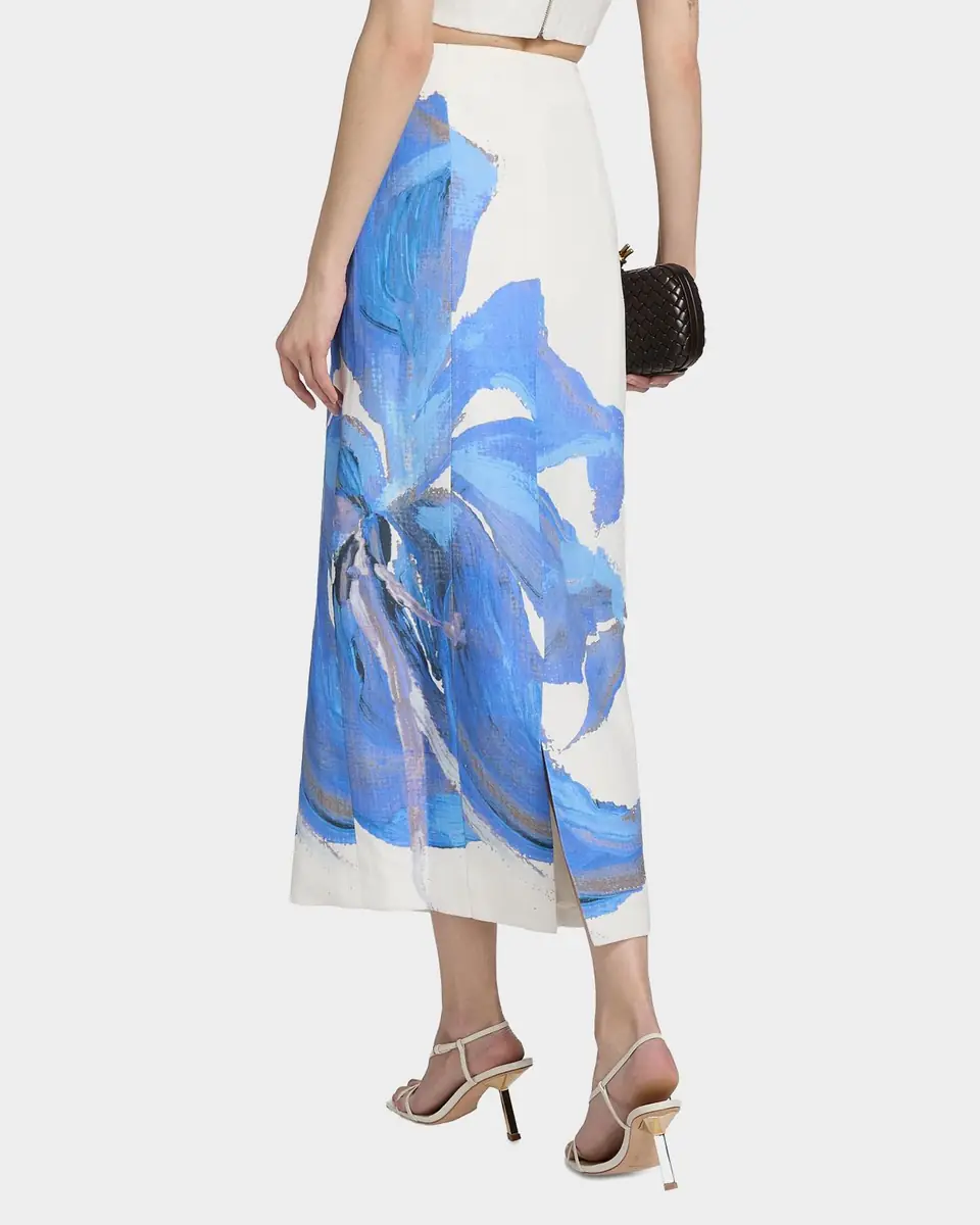 Significant Other Rumi Floral Midi-Skirt | Thumbnail 2 Significant Other Rumi Floral Midi-Skirt | Thumbnail 2