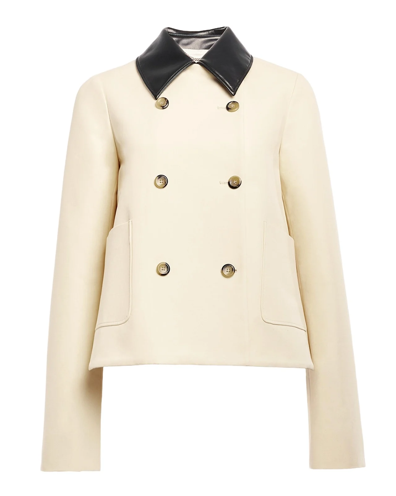 Harburg Cropped Double-Breasted Jacket