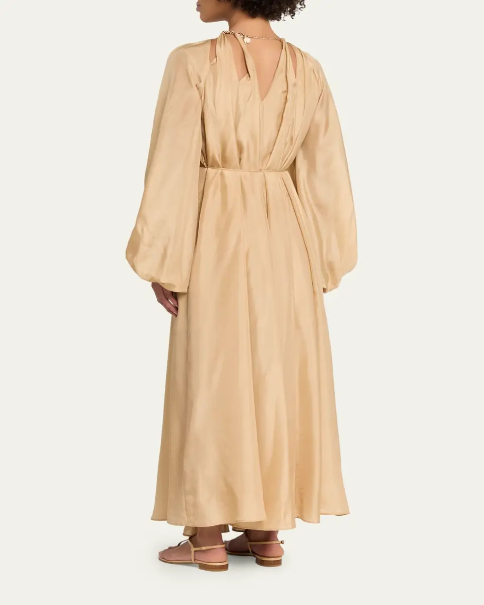 Zimmermann Mahon Silk Chain Maxi Dress | Thumbnail 6 Zimmermann Mahon Silk Chain Maxi Dress | Thumbnail 6