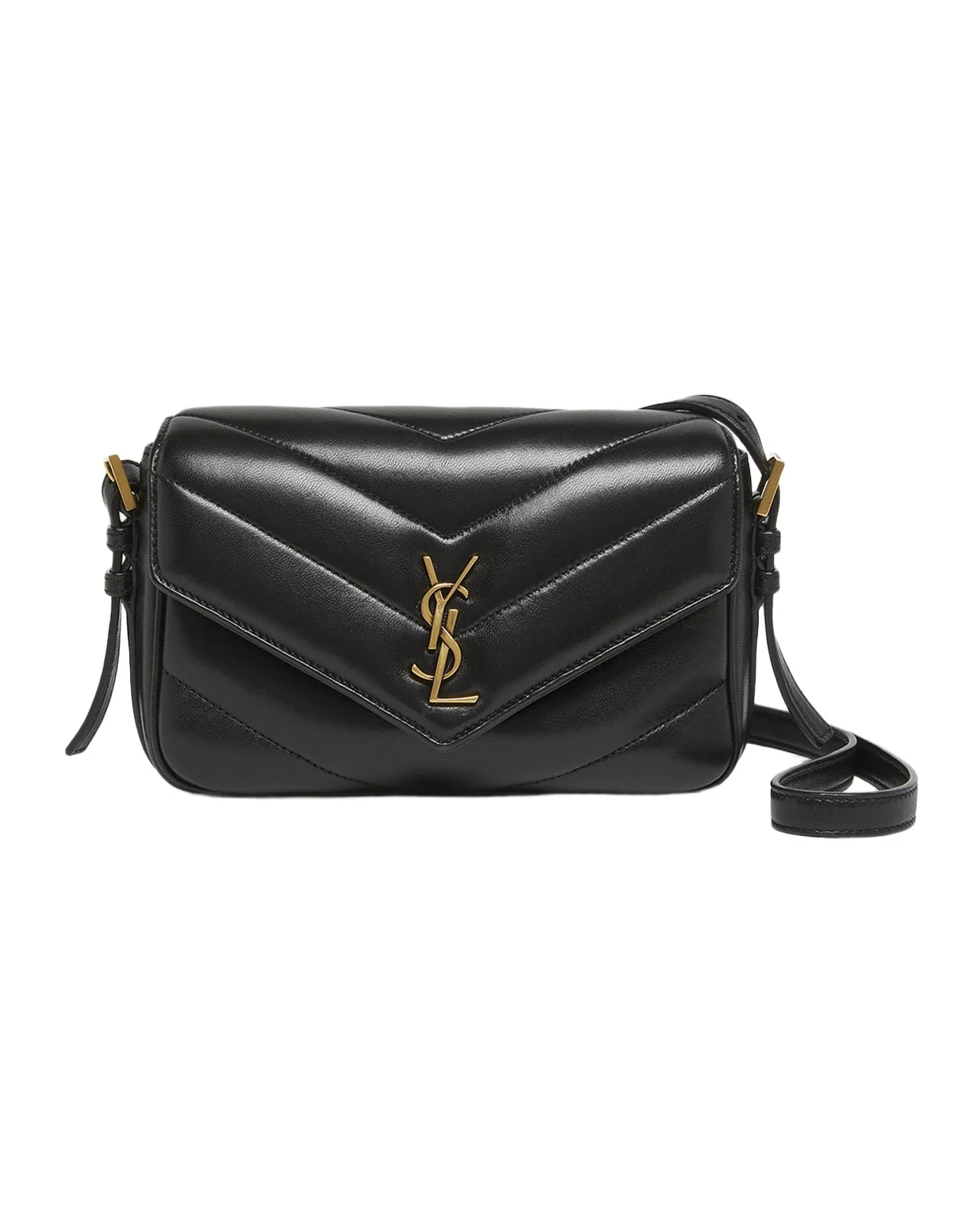 Saint Laurent Toy Loulou YSL Quilted Leather Crossbody Bag