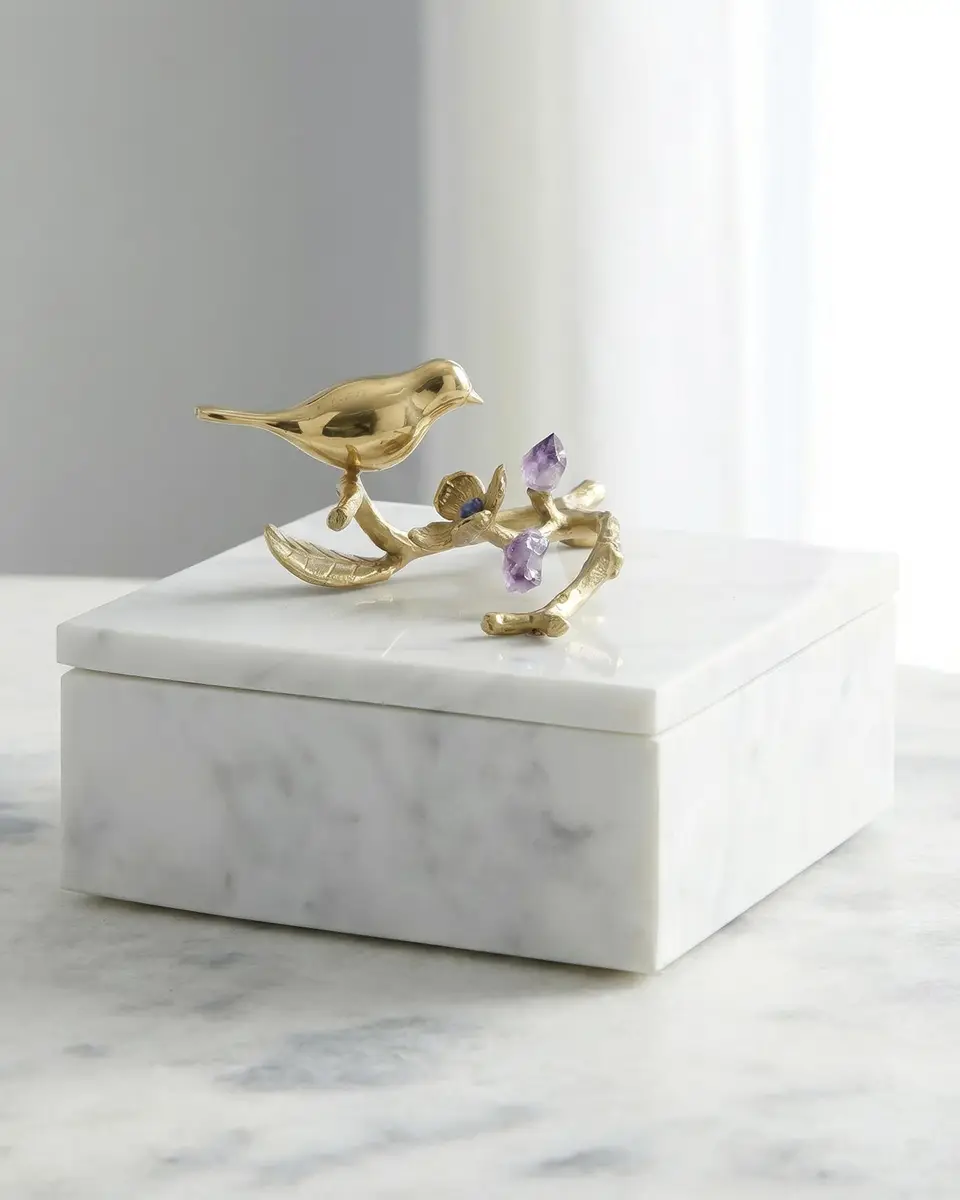 John-Richard Collection Stone Meadow Box, Small | Image 1 John-Richard Collection Stone Meadow Box, Small | Image 1