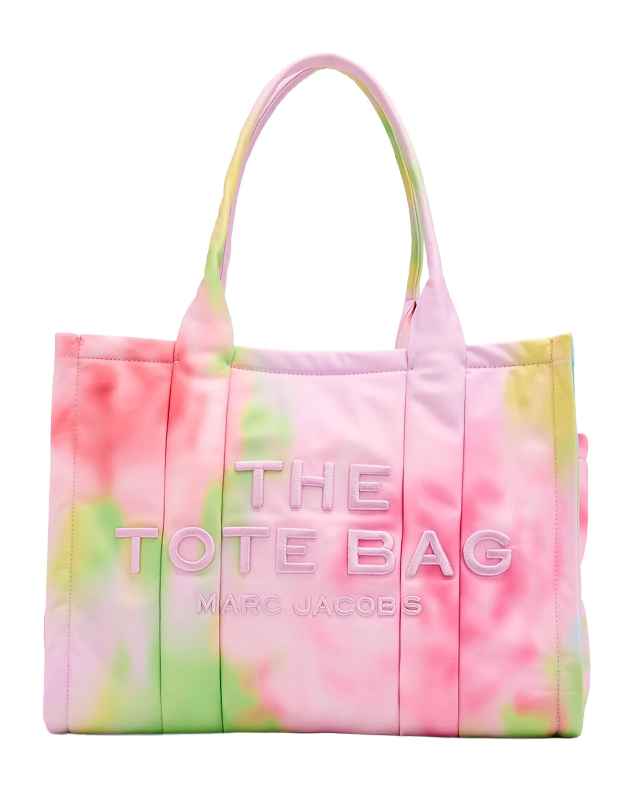Marc Jacobs The Blurred Floral Large Puffy Nylon Tote Bag