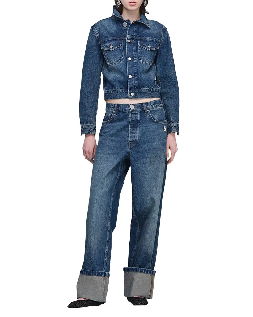 Marc Jacobs Shrunken Denim Jacket | Image 1 Marc Jacobs Shrunken Denim Jacket | Image 1
