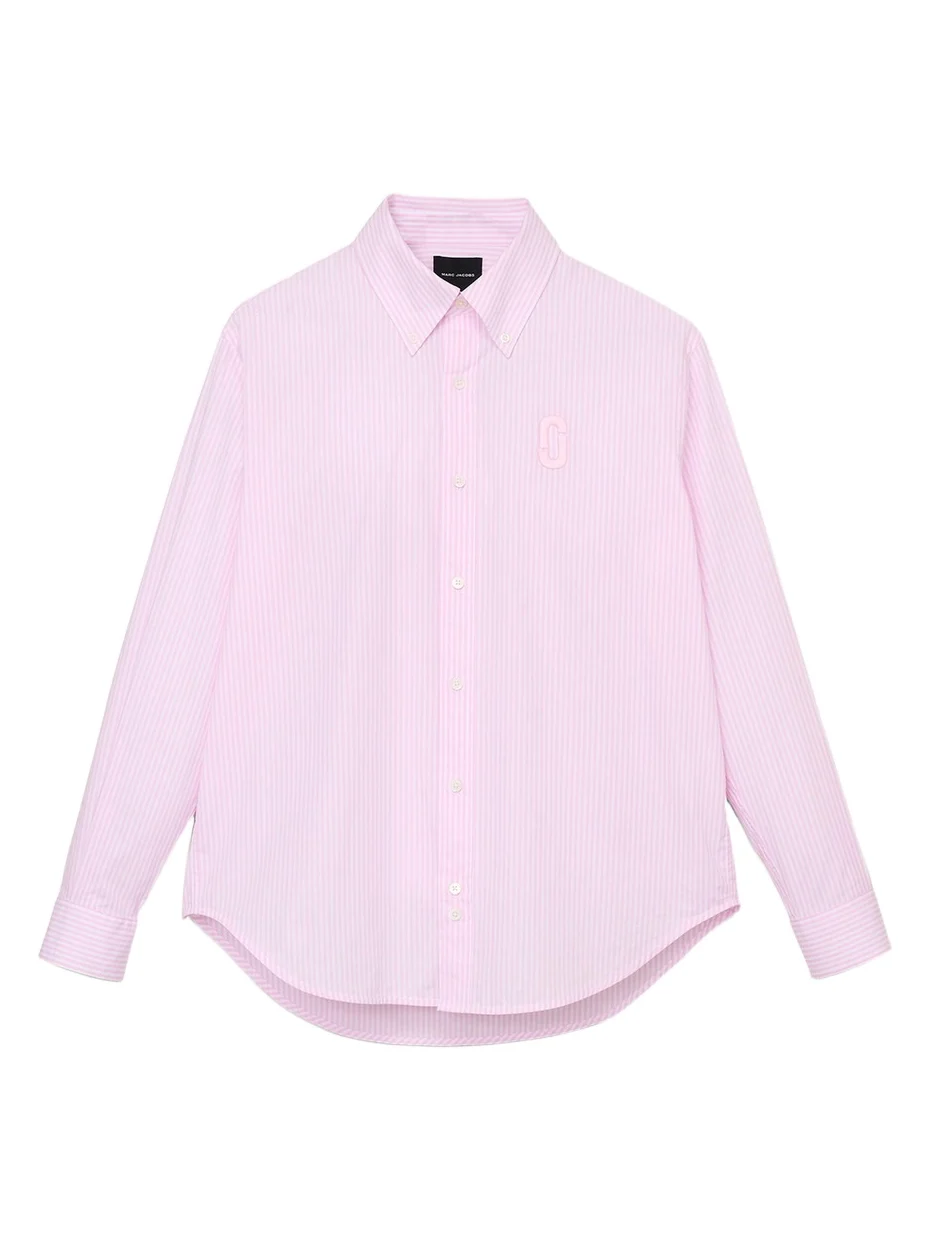 Marc Jacobs Pop J Marc Striped Poplin Shirt