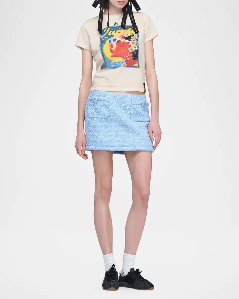 Marc Jacobs Pop J Marc Metallic Tweed Mini Skirt | Thumbnail 2 Marc Jacobs Pop J Marc Metallic Tweed Mini Skirt | Thumbnail 2