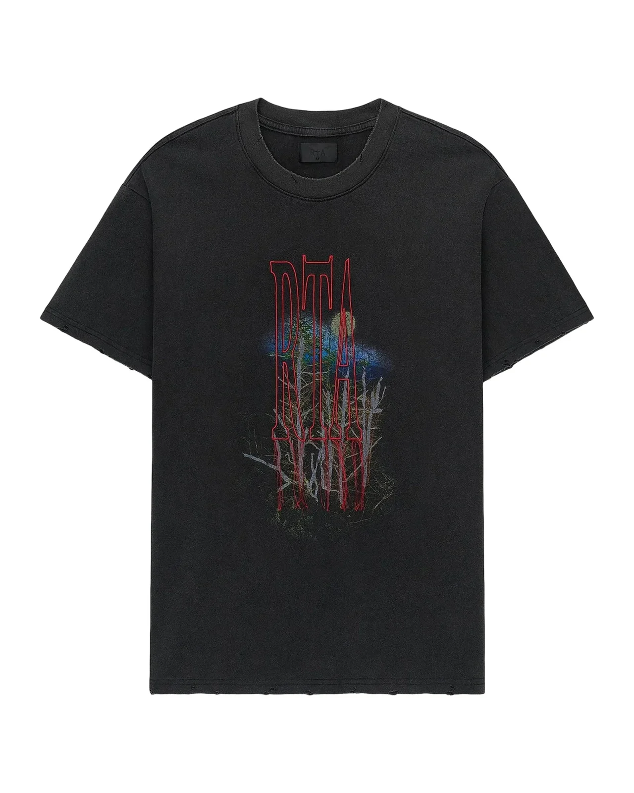 RTA Men's Colin Oversized Cotton Graphic Logo T-Shirt