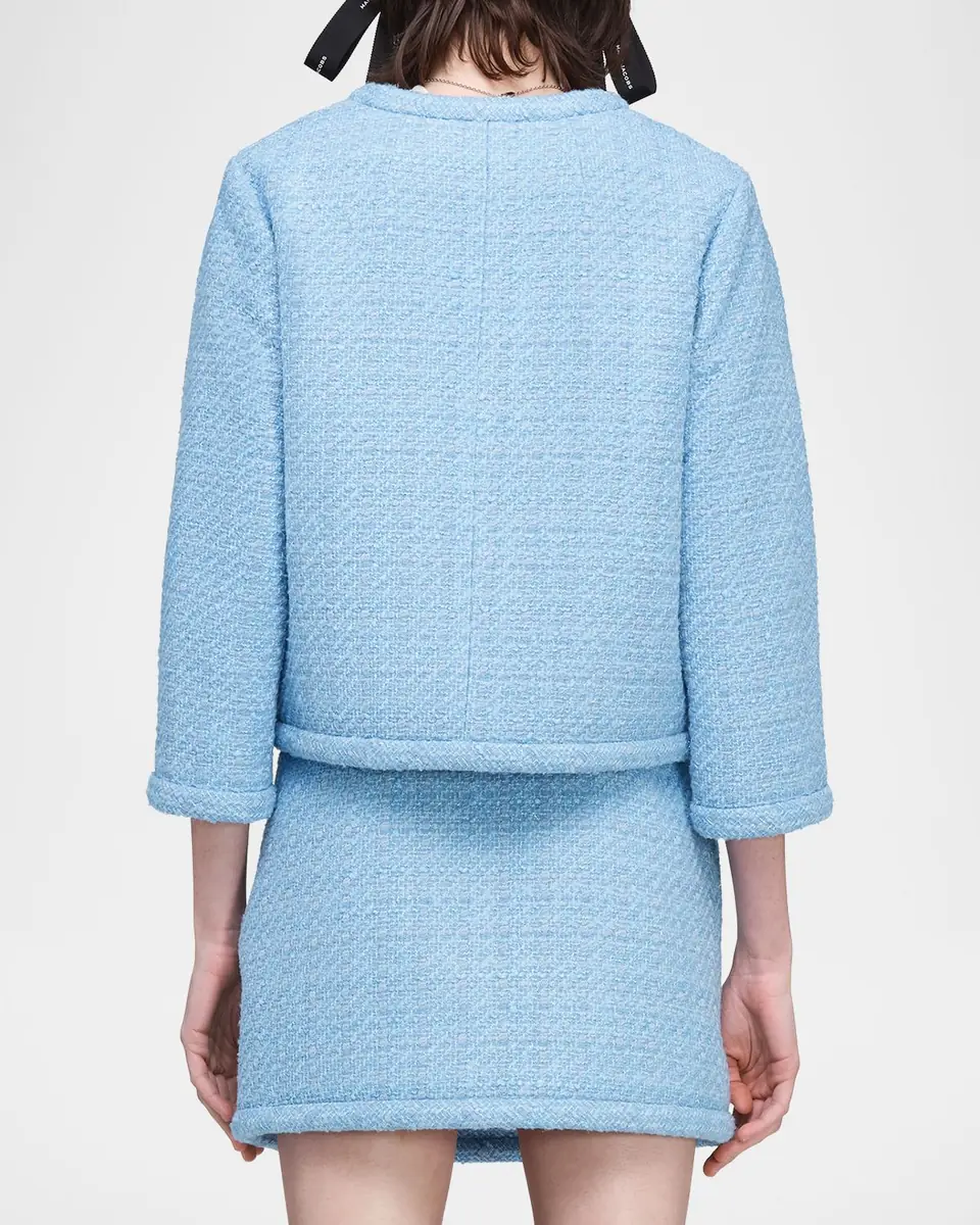 Marc Jacobs Pop J Marc Metallic Tweed Lady Jacket | Thumbnail 2 Marc Jacobs Pop J Marc Metallic Tweed Lady Jacket | Thumbnail 2