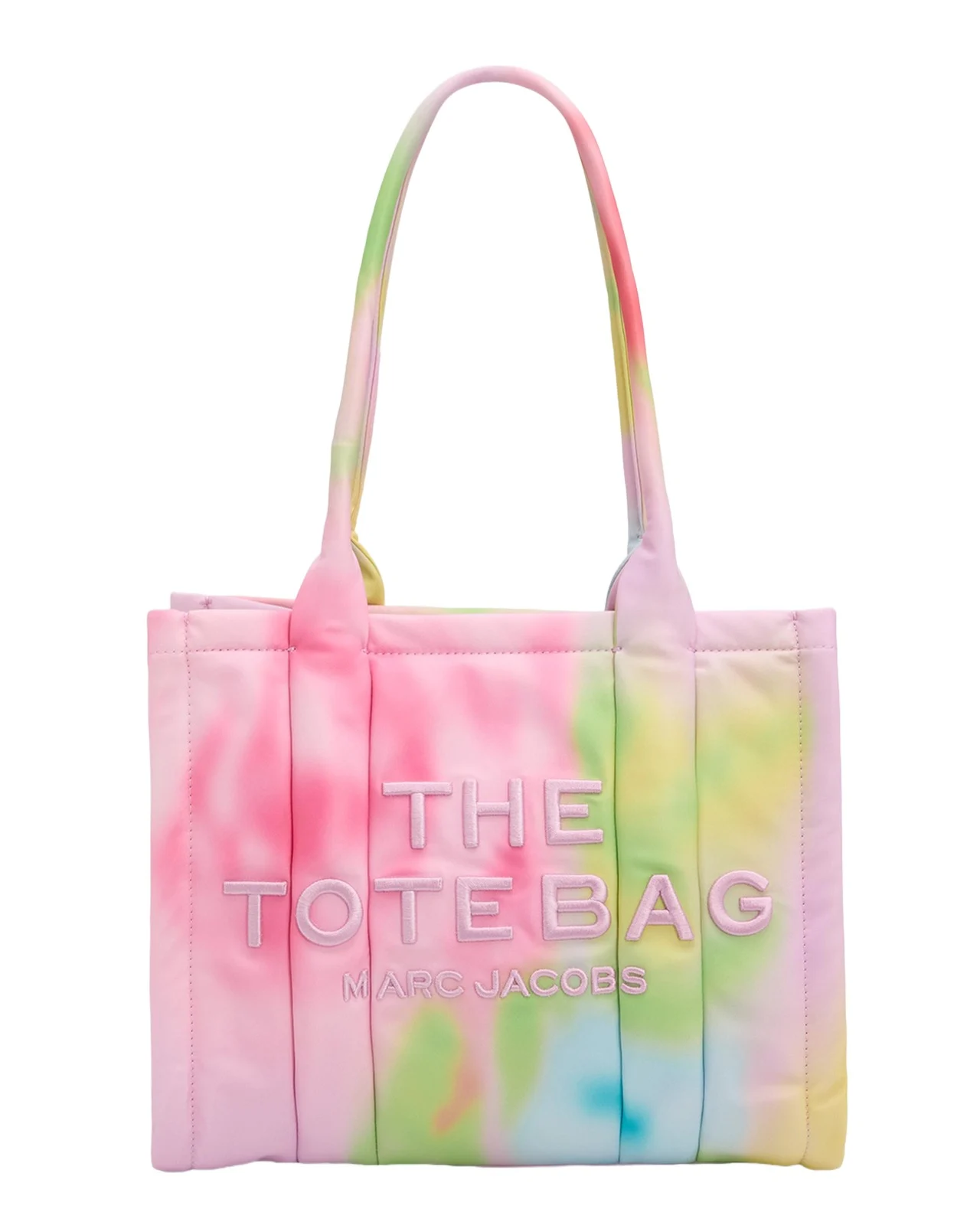 Marc Jacobs The Blurred Floral Medium Puffy Nylon Tote Bag