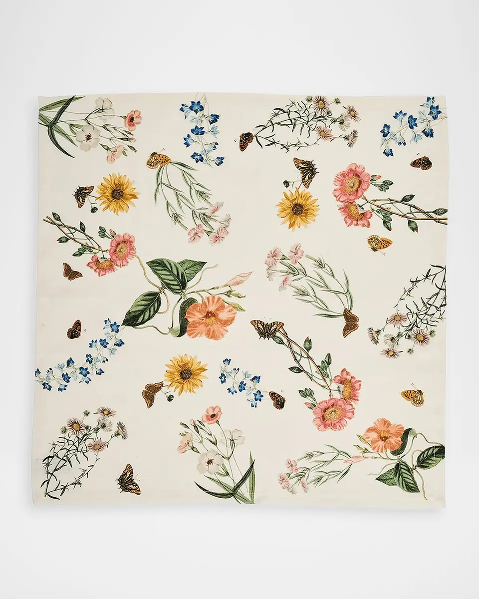 Juliska Floral Garden Napkins, Set of 4 | Thumbnail 3 Juliska Floral Garden Napkins, Set of 4 | Thumbnail 3