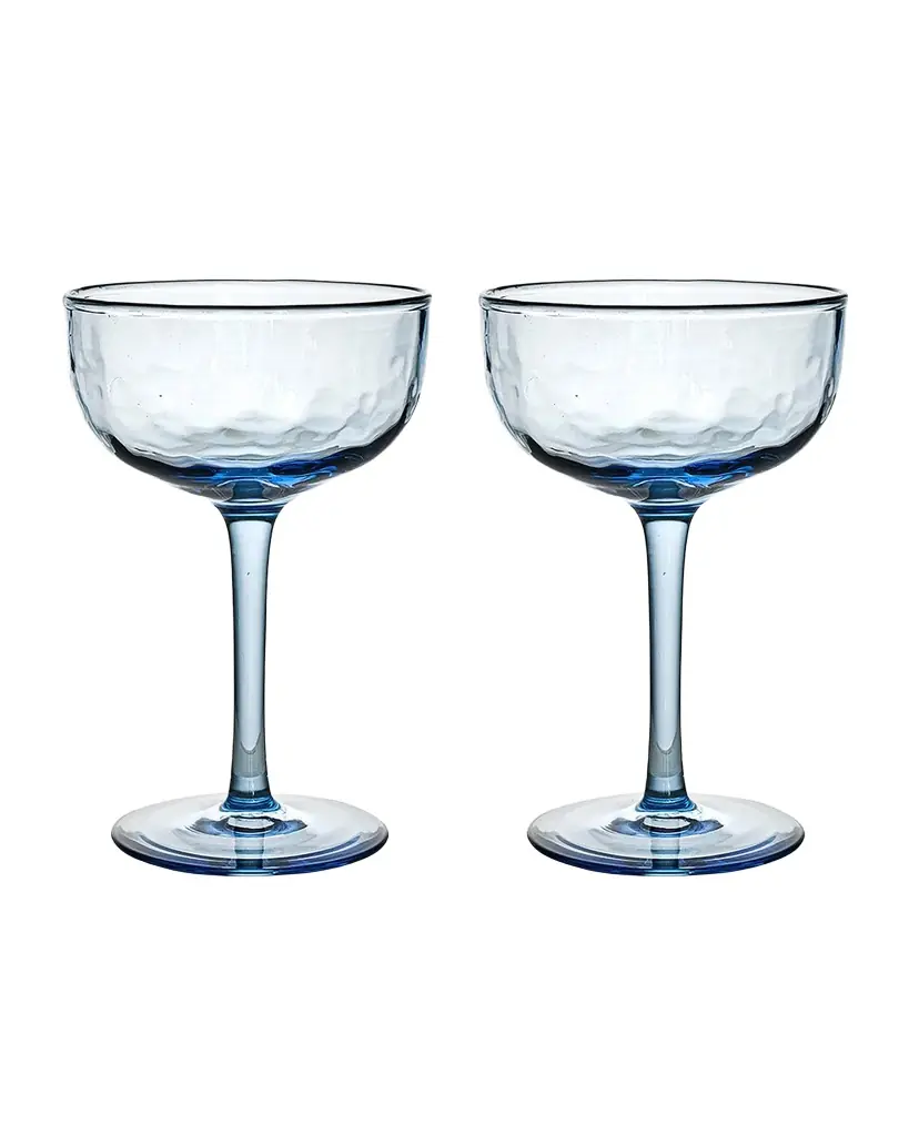 Juliska Puro 7.5 oz. Cocktail Coupes, Set of 2