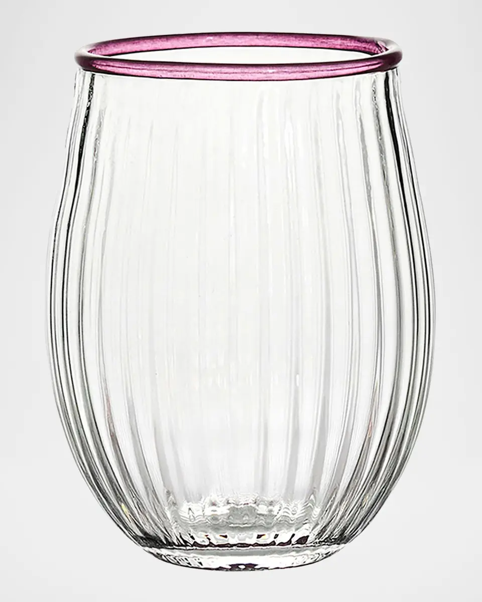 Juliska Nell Assorted 15 oz. Stemless Wine Glasses, Set of 4 | Thumbnail 6 Juliska Nell Assorted 15 oz. Stemless Wine Glasses, Set of 4 | Thumbnail 6