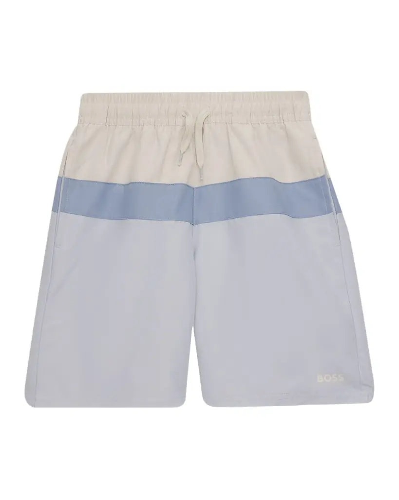 BOSS Boy 's Colorblocked Swim Shorts, Size 8- | Image 1 BOSS Boy 's Colorblocked Swim Shorts, Size 8- | Image 1