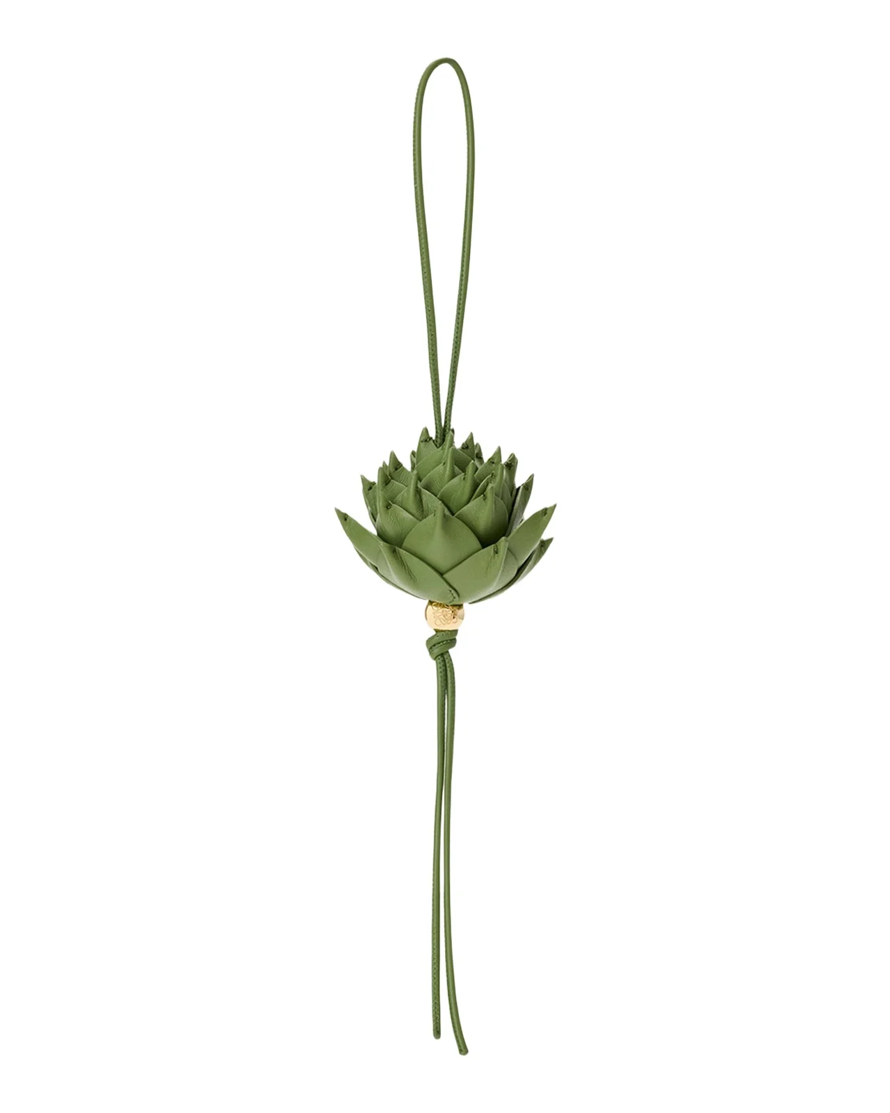 x Paula's Ibiza Leather Artichoke Bag Charm x Paula's Ibiza Leather Artichoke Bag Charm