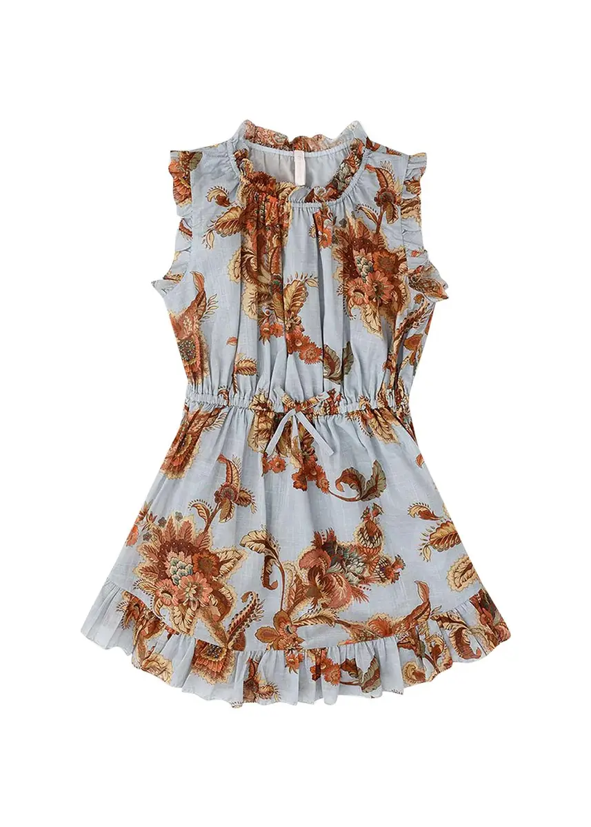 Zimmermann Girl's Aster Printed Flip Dress | Thumbnail 3 Zimmermann Girl's Aster Printed Flip Dress | Thumbnail 3