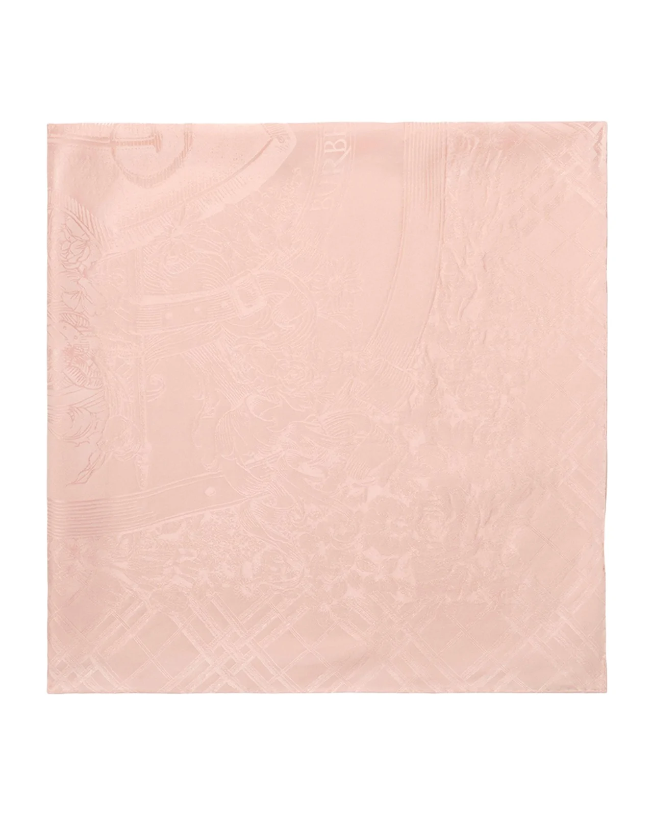 Floral EKD Crest Silk Scarf Floral EKD Crest Silk Scarf