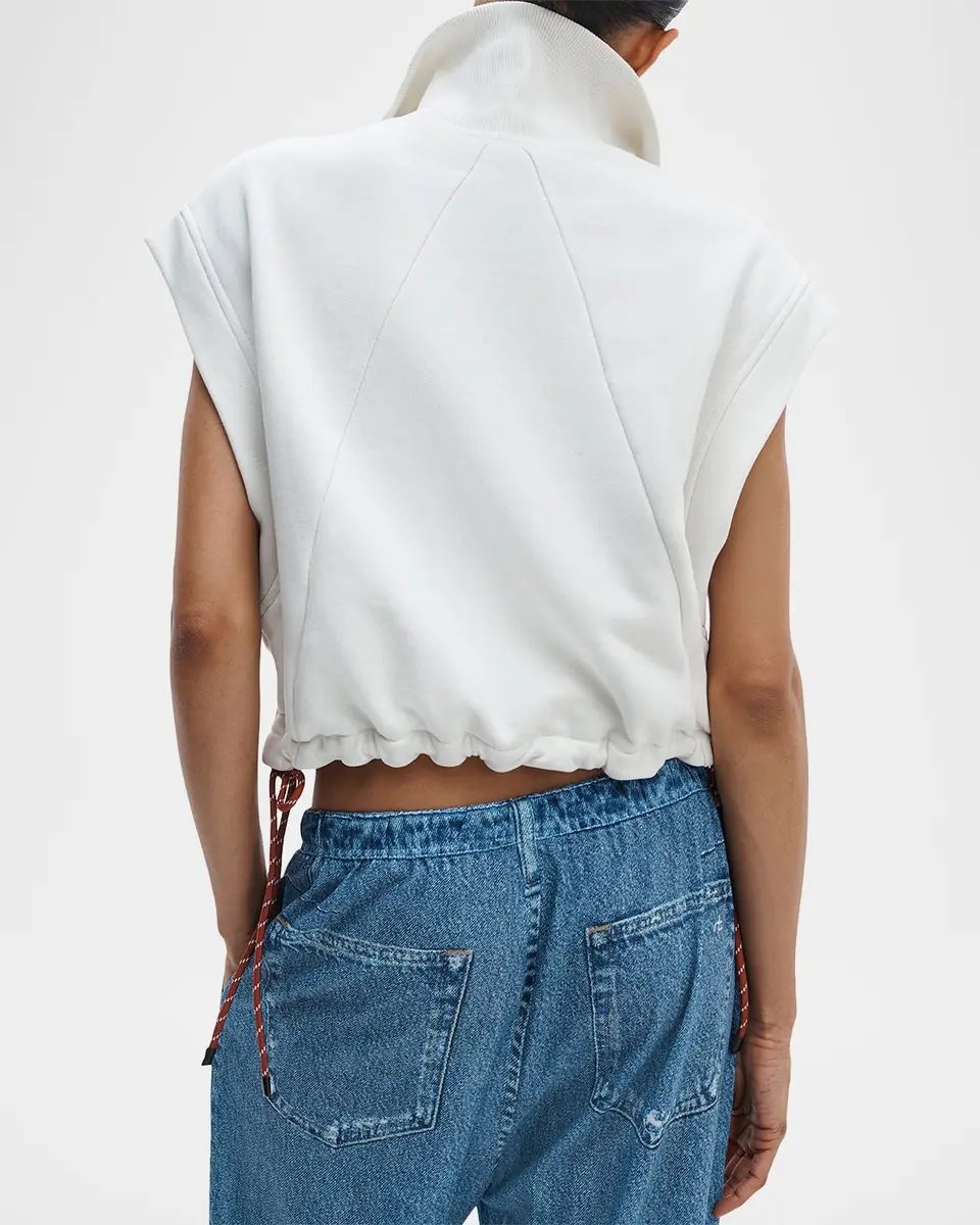 Rag & Bone Vintage Terry Half-Zip Sleeveless Sweatshirt | Thumbnail 2 Rag & Bone Vintage Terry Half-Zip Sleeveless Sweatshirt | Thumbnail 2