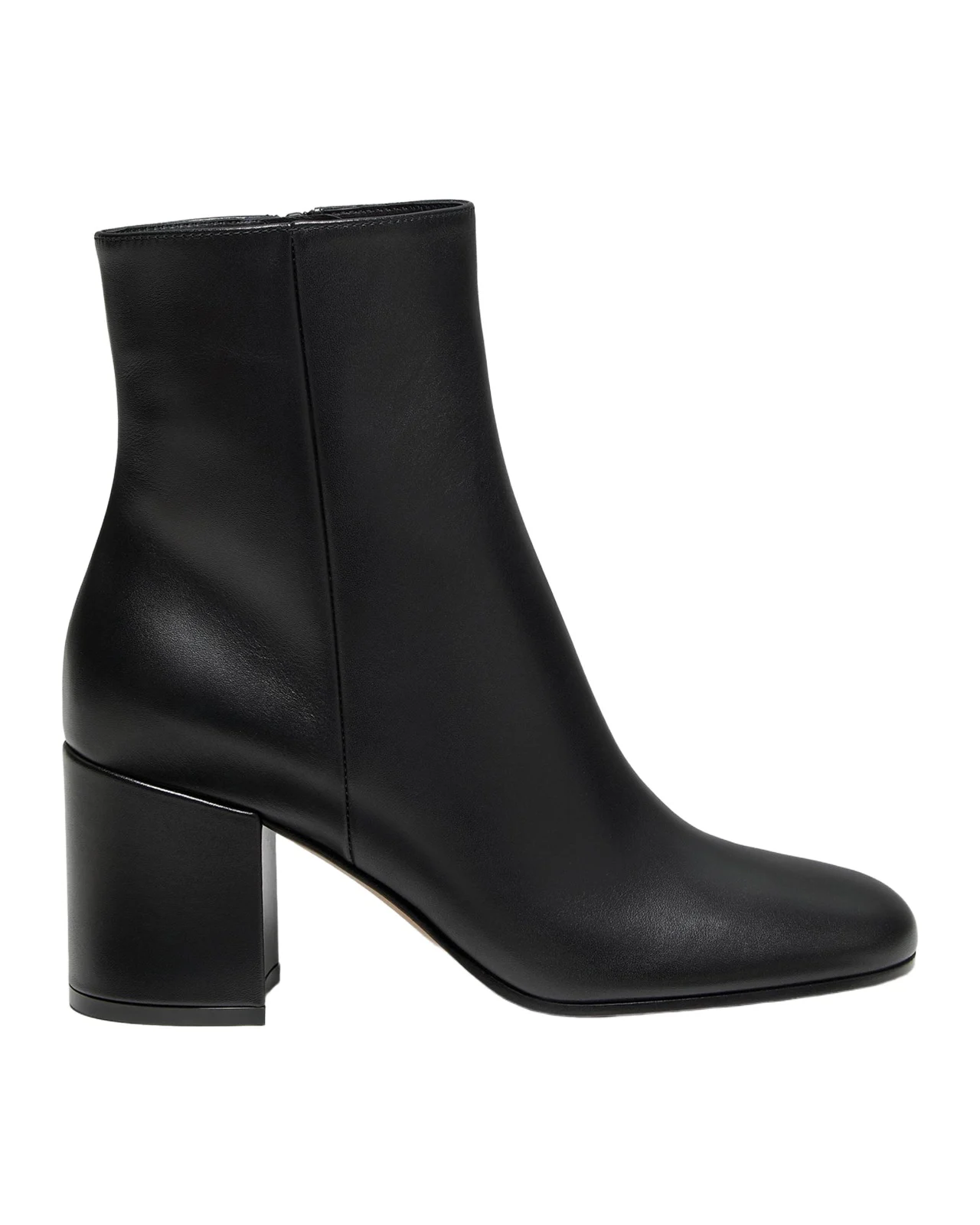 70mm Joelle Leather Booties