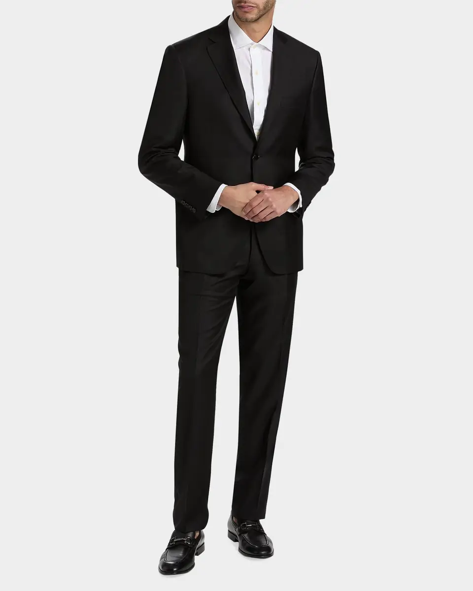 Canali Wool Single-Breasted Suit | Thumbnail 2