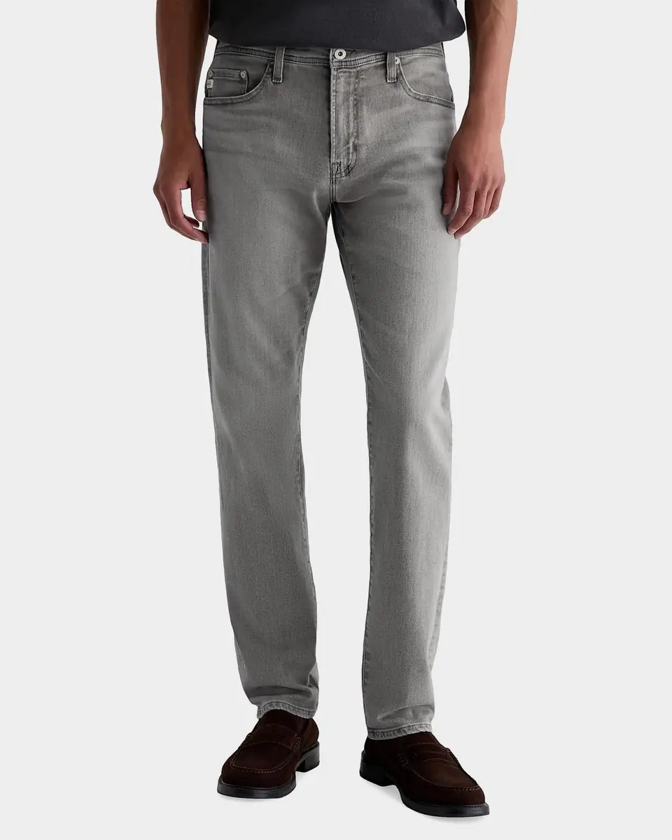 AG Adriano Goldschmied Men's Everett Straight-Leg Jeans | Thumbnail 4