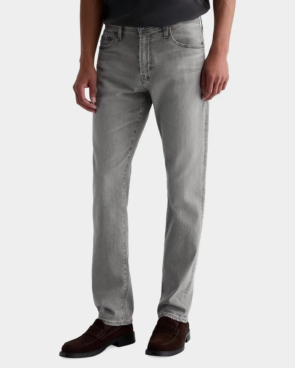 AG Adriano Goldschmied Men's Everett Straight-Leg Jeans | Thumbnail 7