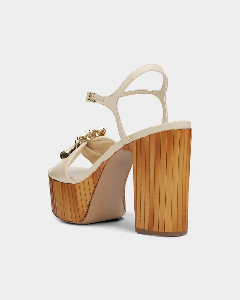 Schutz 120mm Enola Leather Bamboo-Heel Platform Sandals | Thumbnail 2 Schutz 120mm Enola Leather Bamboo-Heel Platform Sandals | Thumbnail 2