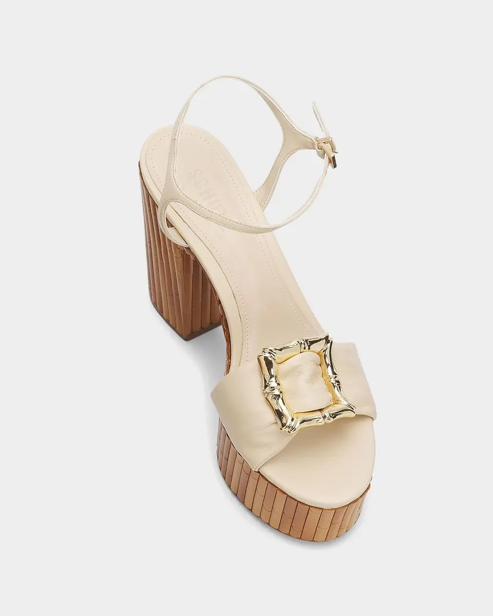 Schutz 120mm Enola Leather Bamboo-Heel Platform Sandals | Thumbnail 4 Schutz 120mm Enola Leather Bamboo-Heel Platform Sandals | Thumbnail 4