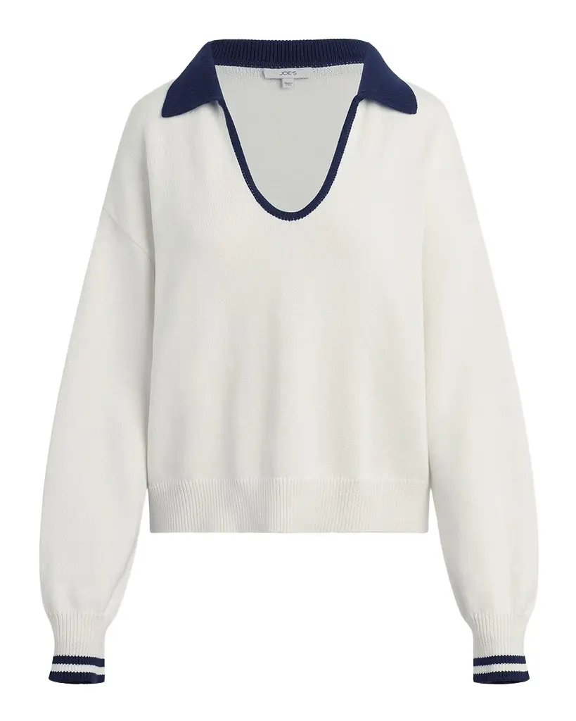 Joe's Jeans The Romie Polo Sweater | Image 1 Joe's Jeans The Romie Polo Sweater | Image 1