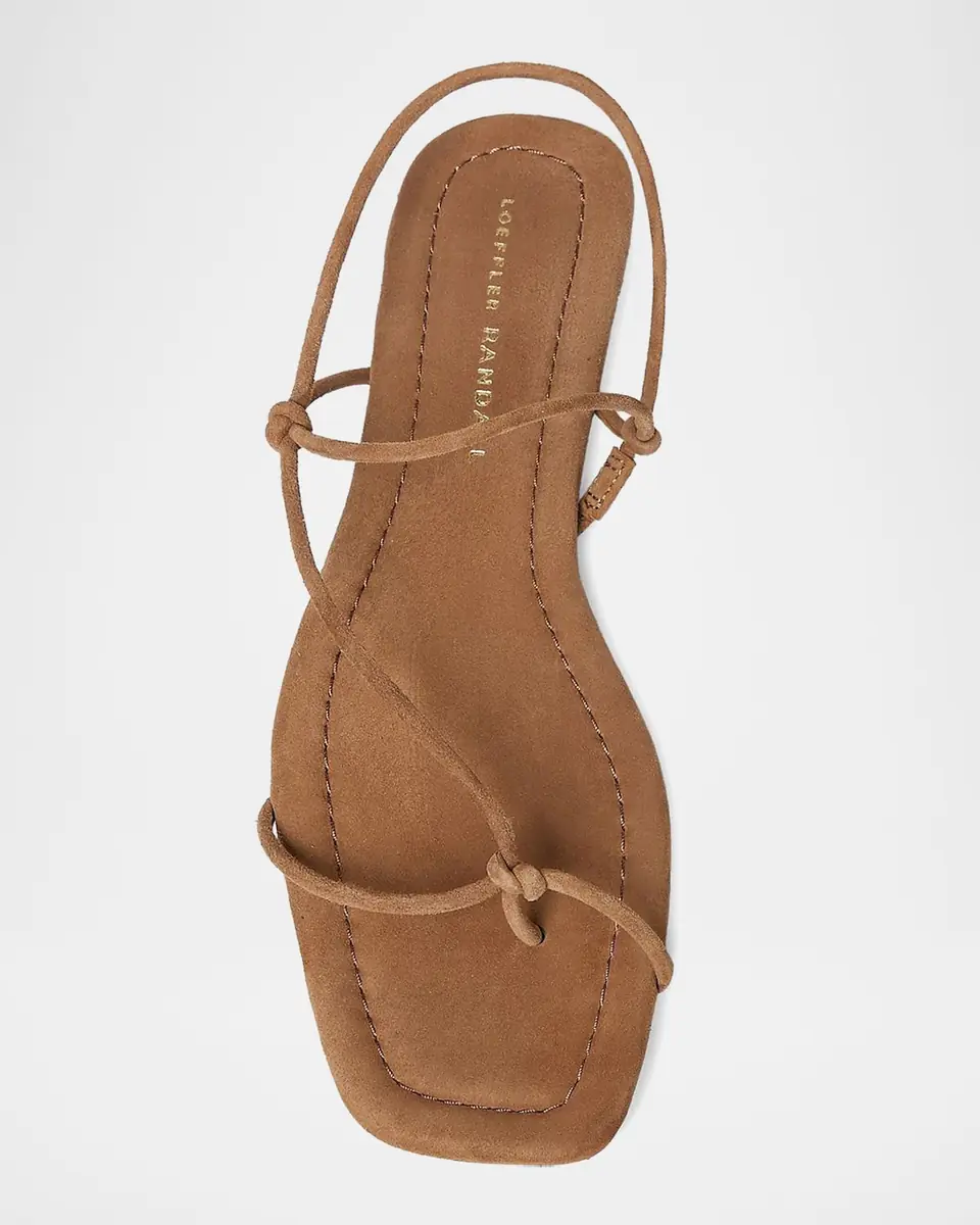 Loeffler Randall Eleanor Strappy Suede Sandals | Thumbnail 3 Loeffler Randall Eleanor Strappy Suede Sandals | Thumbnail 3