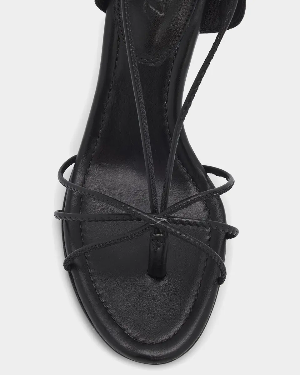 Schutz 100mm Demetria Leather Ankle-Tie Sandals | Thumbnail 2 Schutz 100mm Demetria Leather Ankle-Tie Sandals | Thumbnail 2