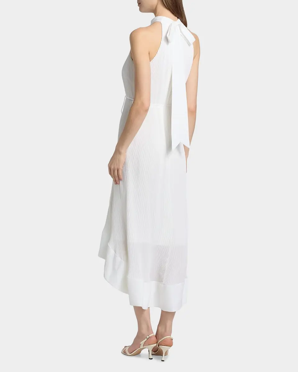 Milly Nalani Pleated Midi-Dress | Thumbnail 3 Milly Nalani Pleated Midi-Dress | Thumbnail 3
