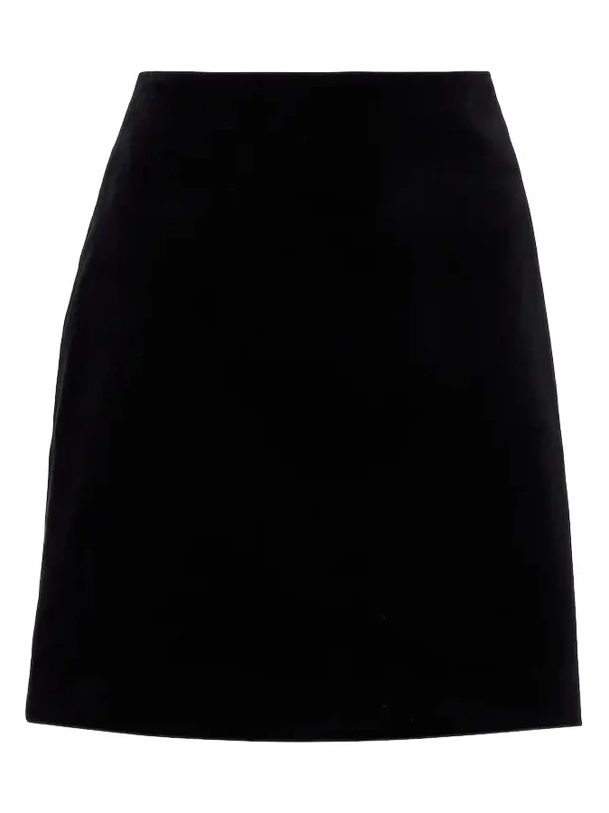 Blazé Milano Coci cotton velvet miniskirt