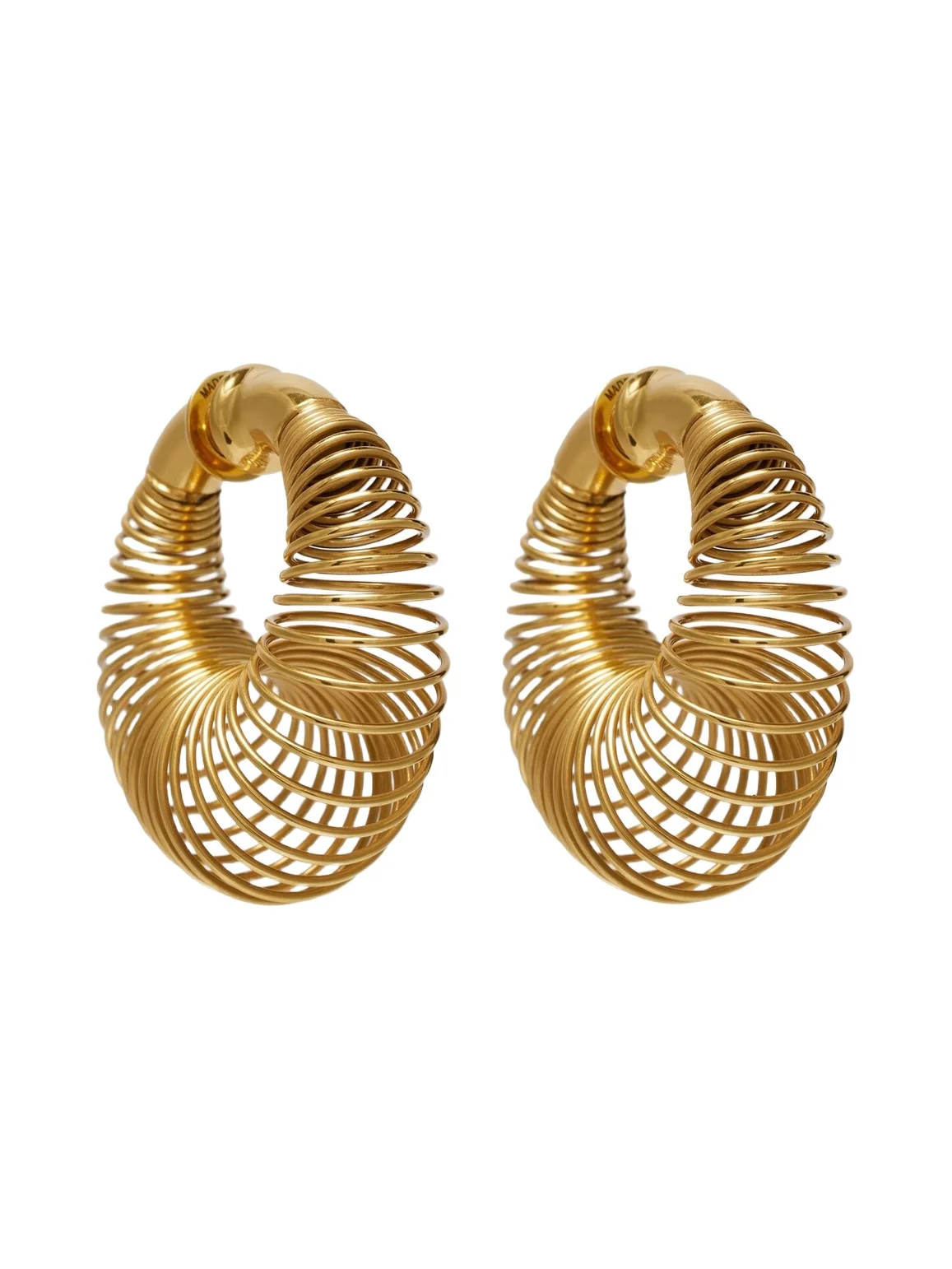 Spiral hoop earrings Spiral hoop earrings