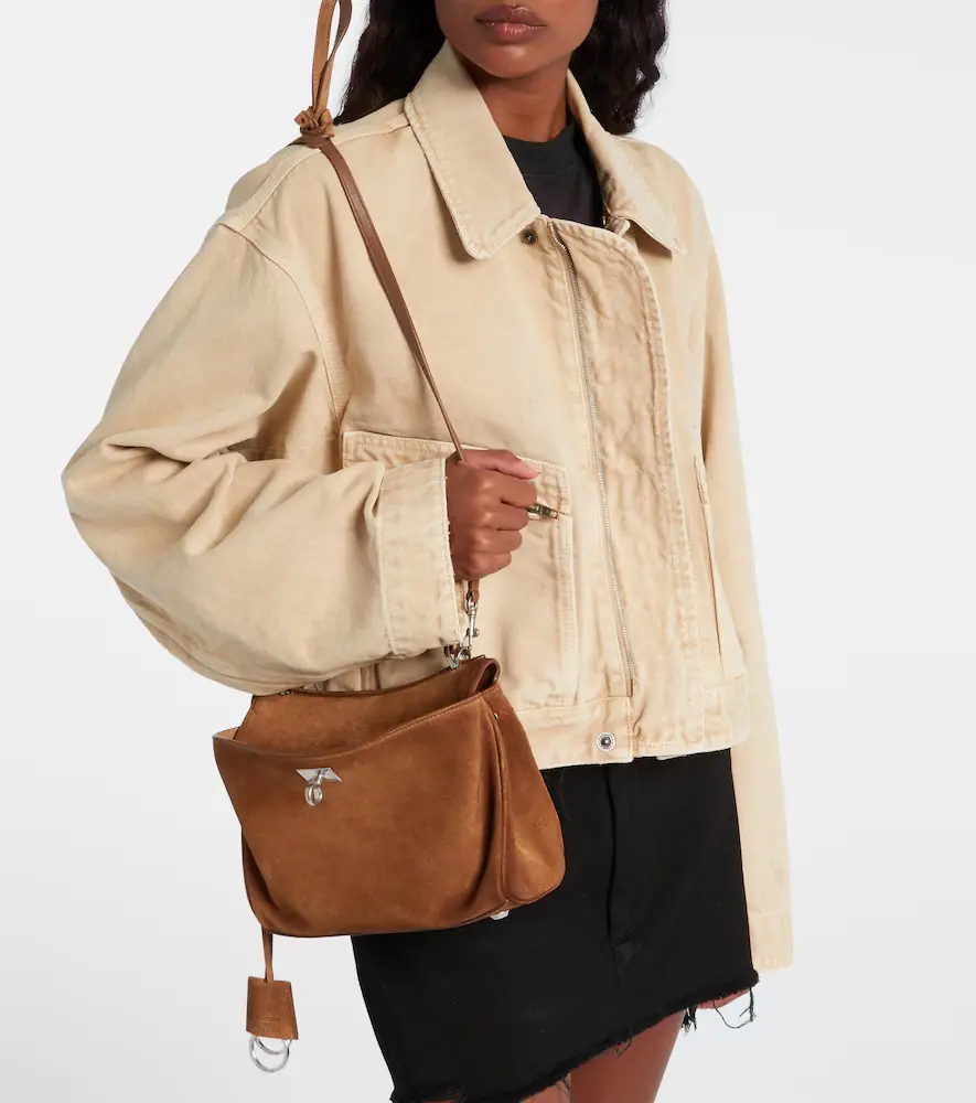 Balenciaga Rodeo Mini suede tote bag | Thumbnail 6 Balenciaga Rodeo Mini suede tote bag | Thumbnail 6