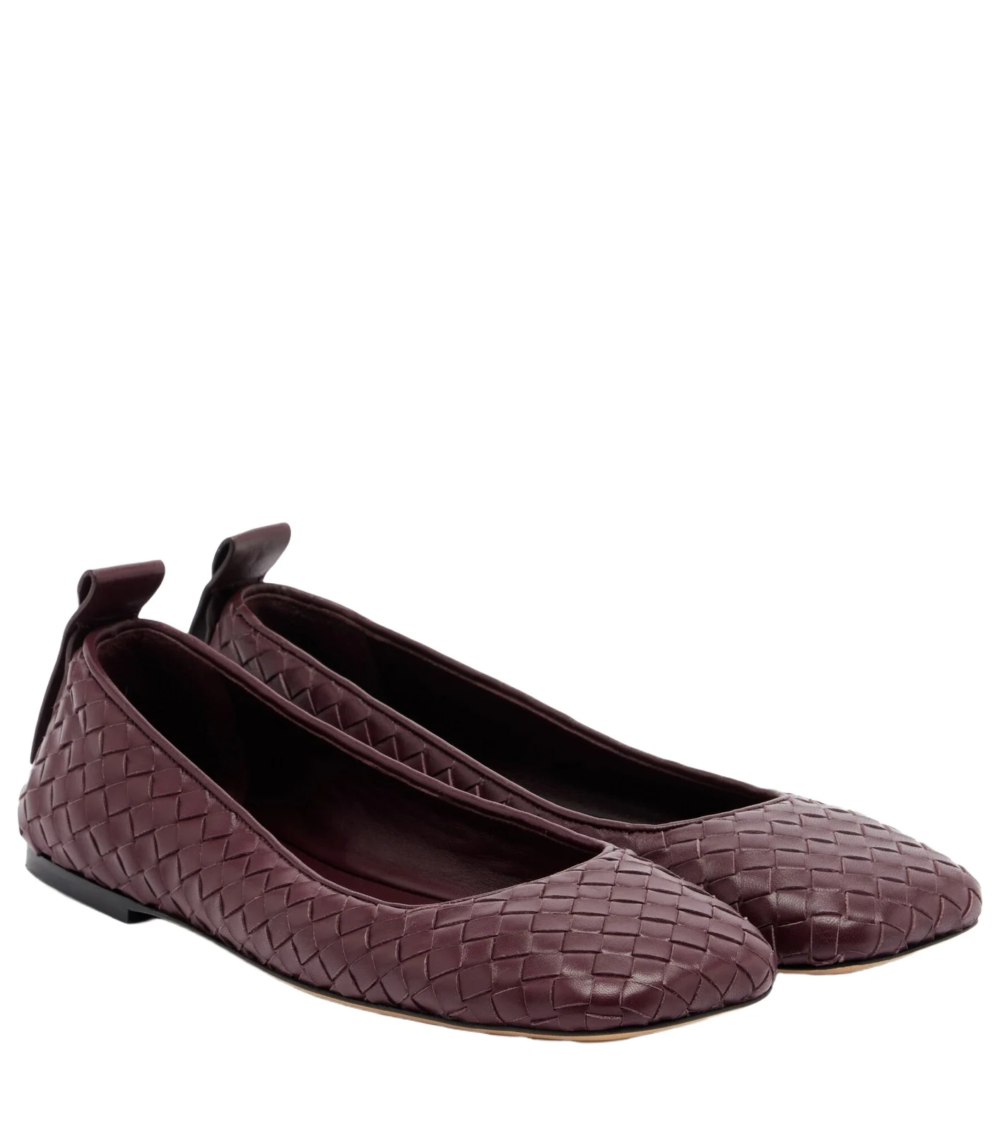 Charlotte Intrecciato leather ballet flats Charlotte Intrecciato leather ballet flats