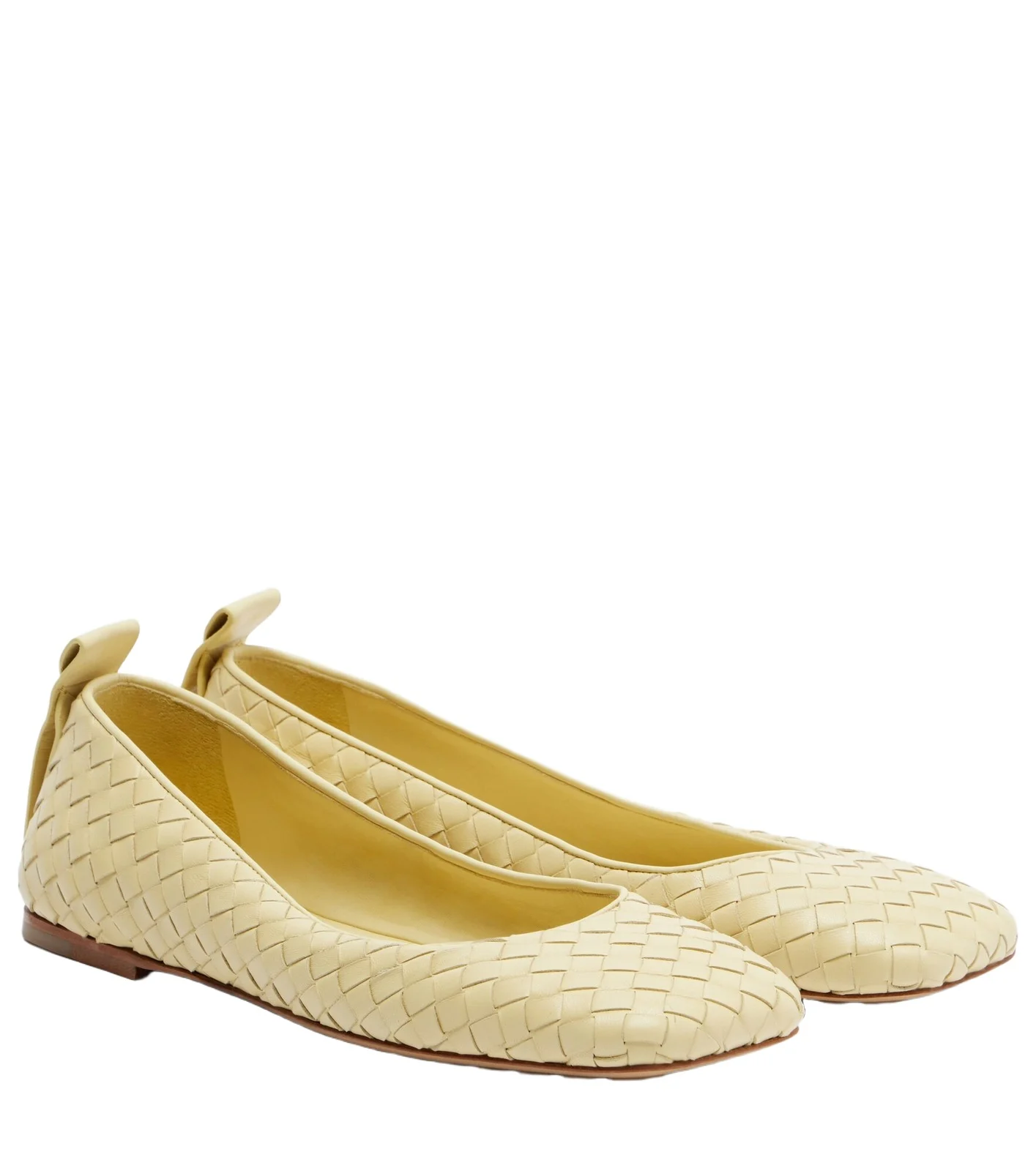 Charlotte Intrecciato leather ballet flats Charlotte Intrecciato leather ballet flats