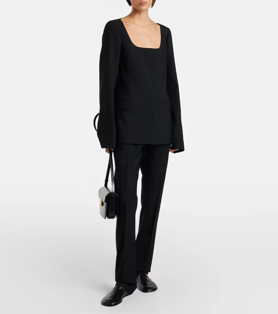 Calvin Klein Collection Erin wool slim pants | Thumbnail 2 Calvin Klein Collection Erin wool slim pants | Thumbnail 2