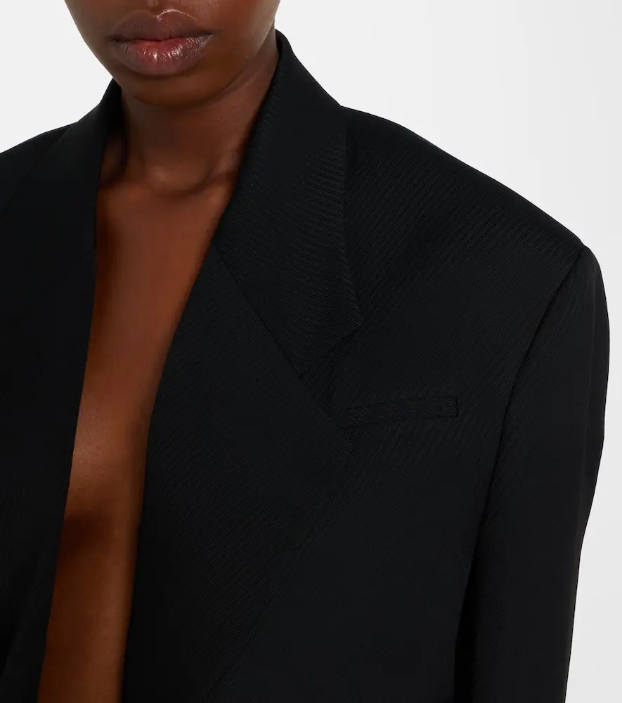 Calvin Klein Collection Petunia striped cropped jacket | Thumbnail 7 Calvin Klein Collection Petunia striped cropped jacket | Thumbnail 7