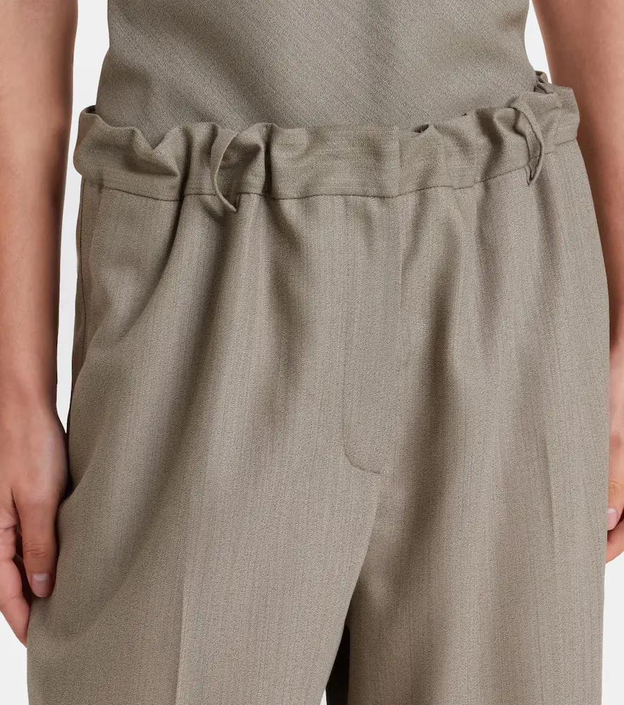 Calvin Klein Collection Fernanda wool-blend wide-leg pants | Thumbnail 2 Calvin Klein Collection Fernanda wool-blend wide-leg pants | Thumbnail 2