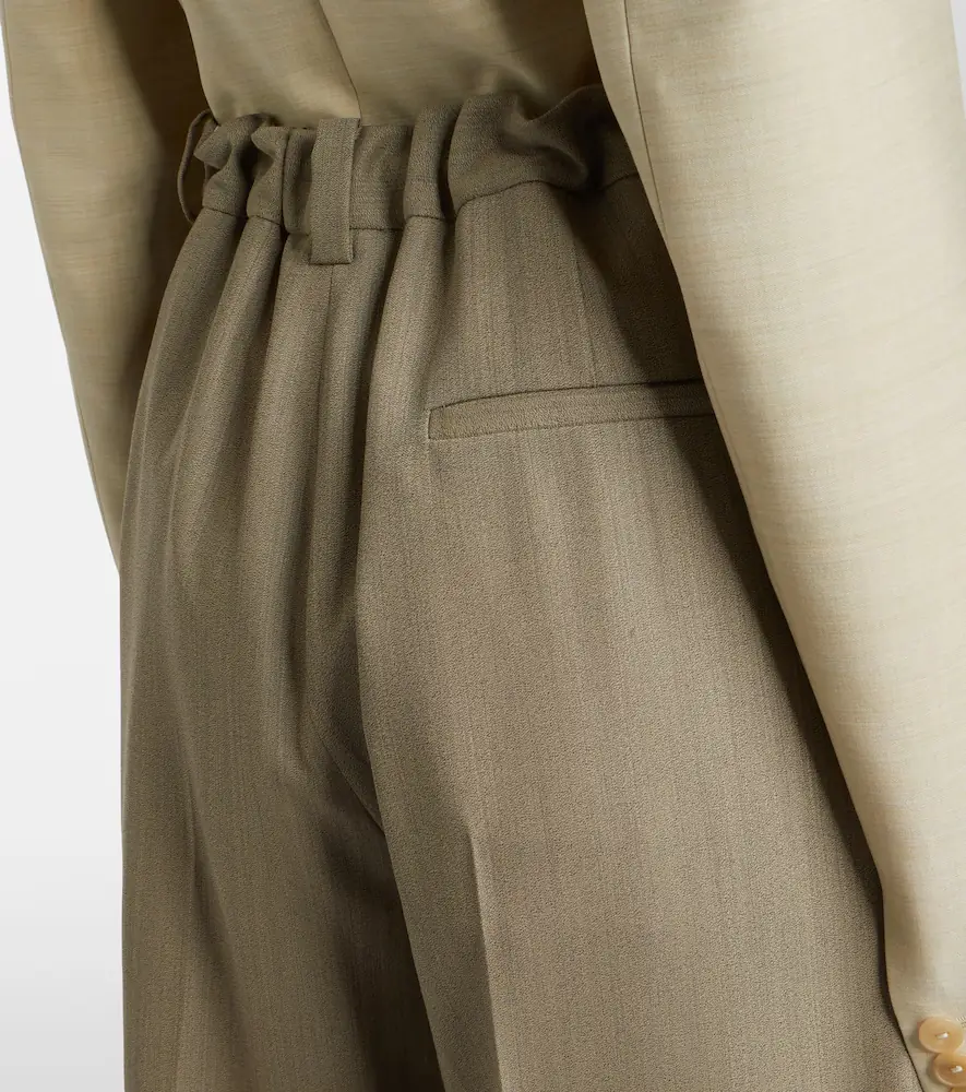 Calvin Klein Collection Fernanda wool-blend wide-leg pants | Thumbnail 4 Calvin Klein Collection Fernanda wool-blend wide-leg pants | Thumbnail 4